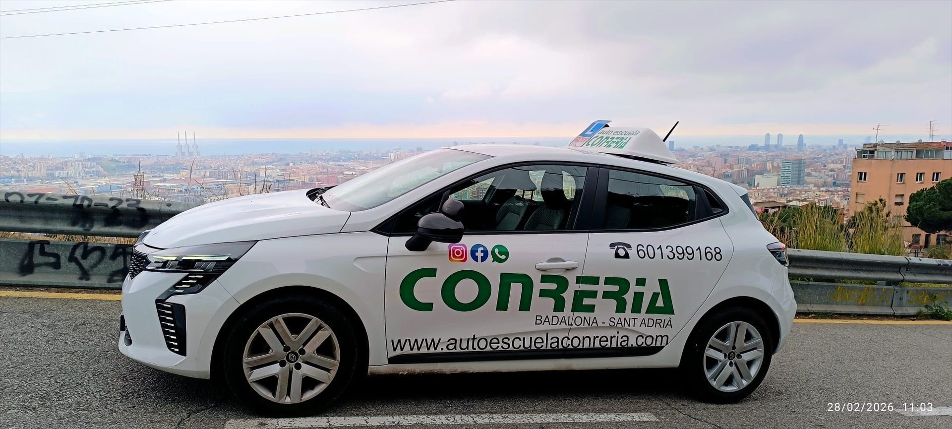 Renault Clio de Autoescuela Conreria