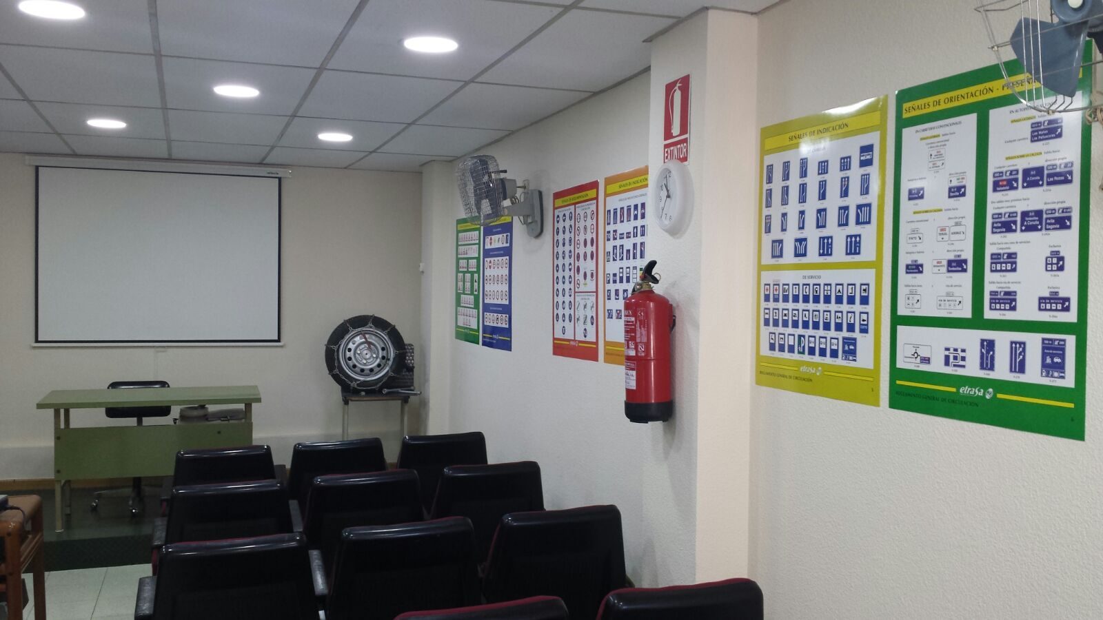 Aula de Autoescuela Conreria